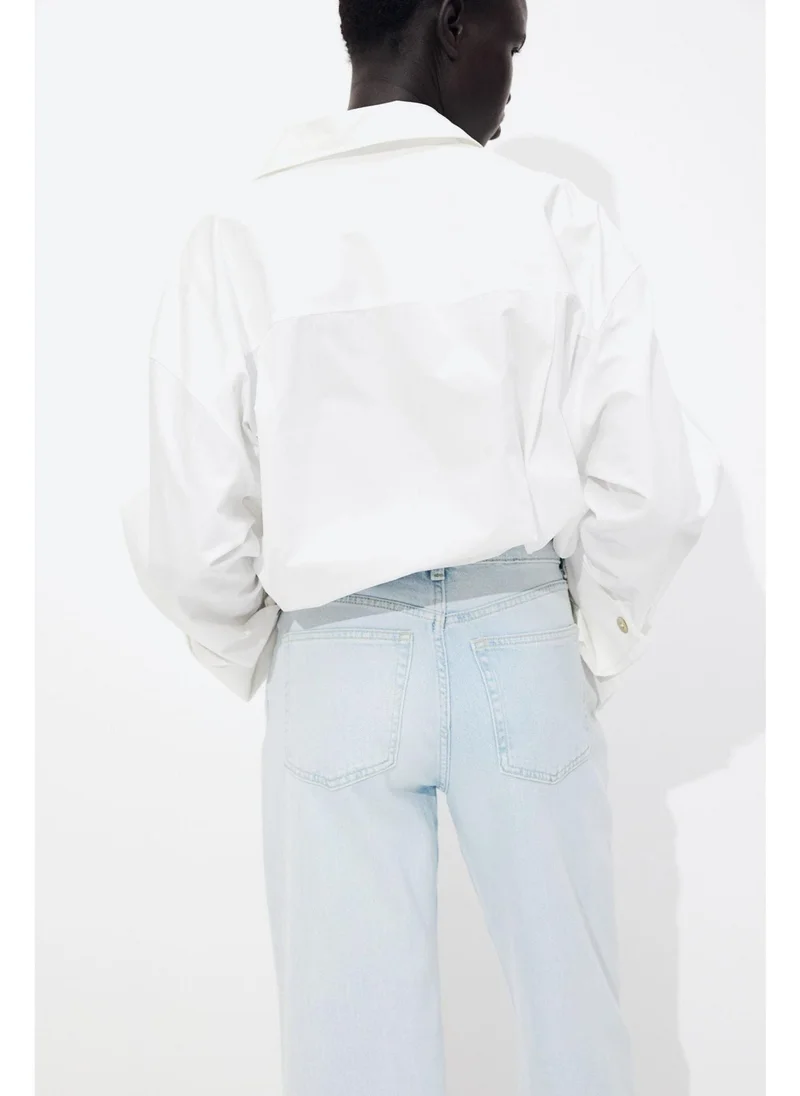 H&M Wide High Jeans