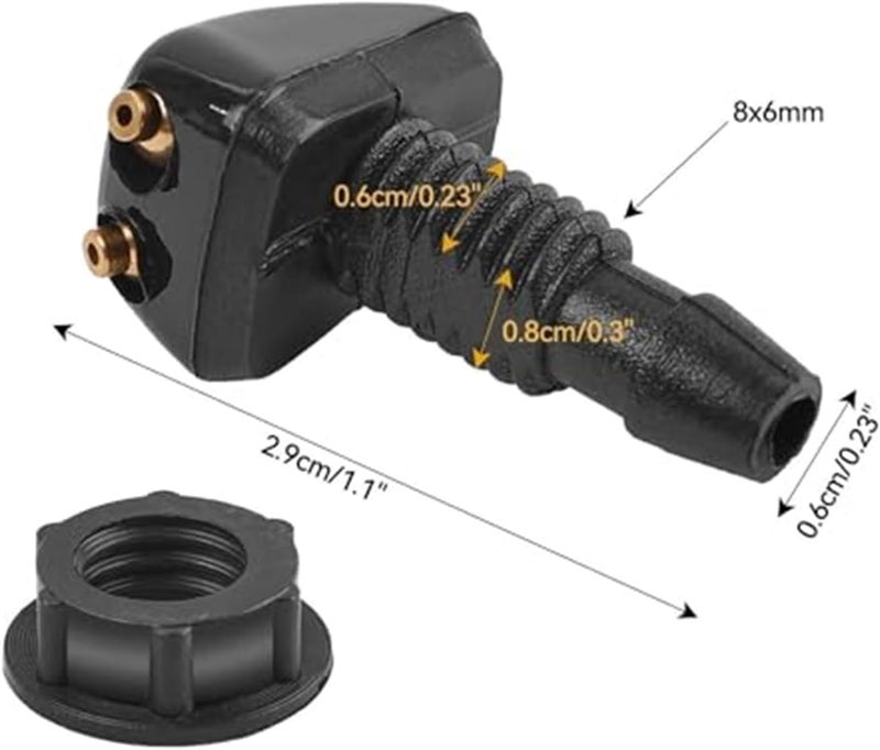 Wivplex Universal Front Windshield Washer Nozzle - Image 2