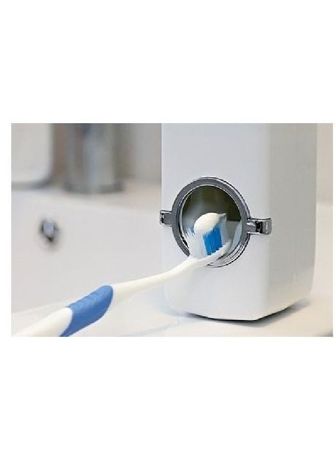 Generic - Automatic Toothpaste Dispenser + Toothbrush Holder - Image 1