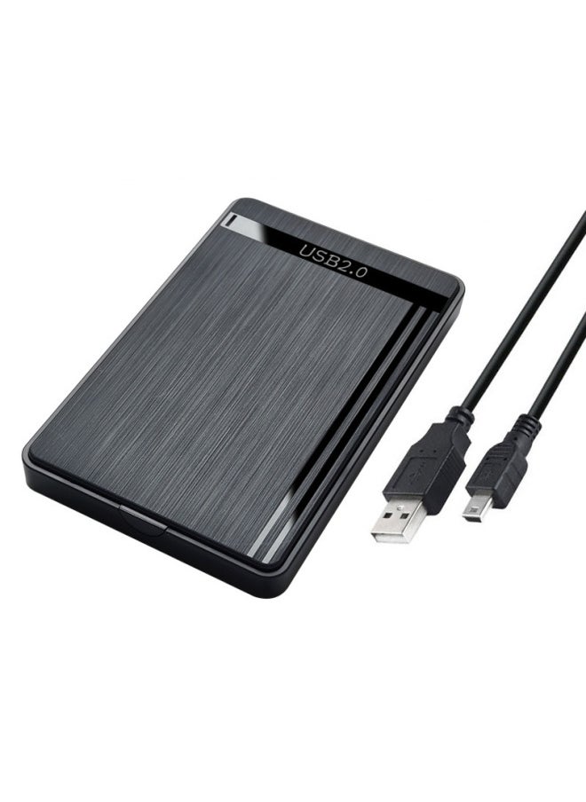 2.5 Inch Tool-free Installation USB2.0 Serial Port SATA Notebook Mechanical SSD Solid State External Mobile Hard Disk Box-Color:U25Q8  - Image 2