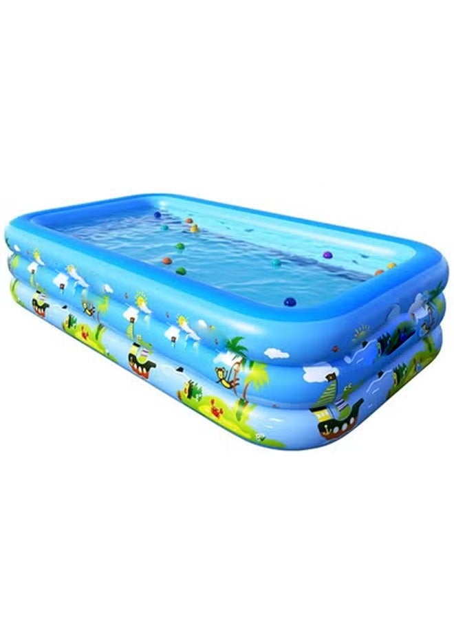 Inflatable Multi Layer Swimming Pool 210 CM  - Image 3