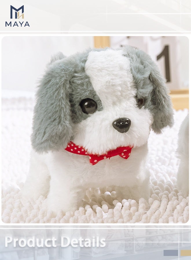 Maya Robot Dog for Interactive Robot Dog with Barking, Electric Plush Puppy Doll Soft Plush Adorable Nursery/Home Decor, Birthday - Image 2