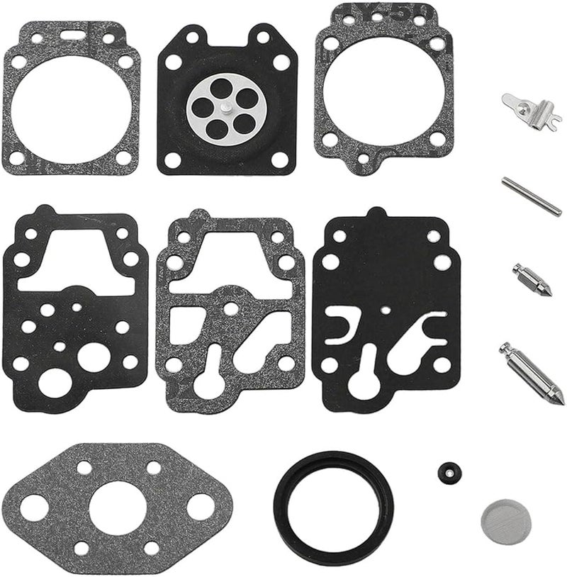 FABULETTA T26CS B26PS Trimmer Carburetor Repair Kit with Diaphragm Gaskets Needles - Image 1