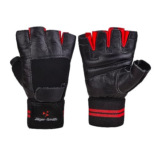 Jager_Smith Jager-Smith SG 301 Gym Gloves for Men & Women with Wrist Support for Weightlifting, Training, Exercise, Cycling Gloves, Bike Sports Gloves - Image 1