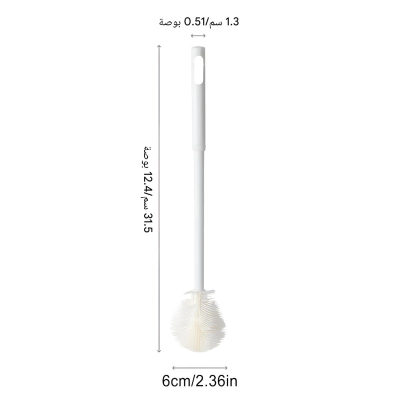Eco-Friendly Bottle Brush - Durable Reusable Cleaning Solution Crafted With Soft Foldable Bristles And Adjustable Handle For Sustainable Daily Washing Of Various Containers (1pcs) - Image 5