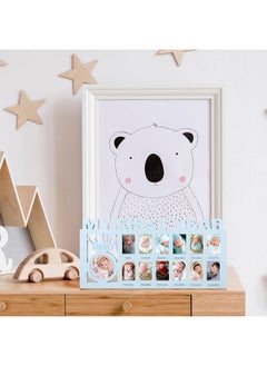 ShebSheb Picture Frame for 12 Month Baby ,Newborn My First Year Photo Frame ,Baby Keepsake Frame for Photo Memories  - Image 4