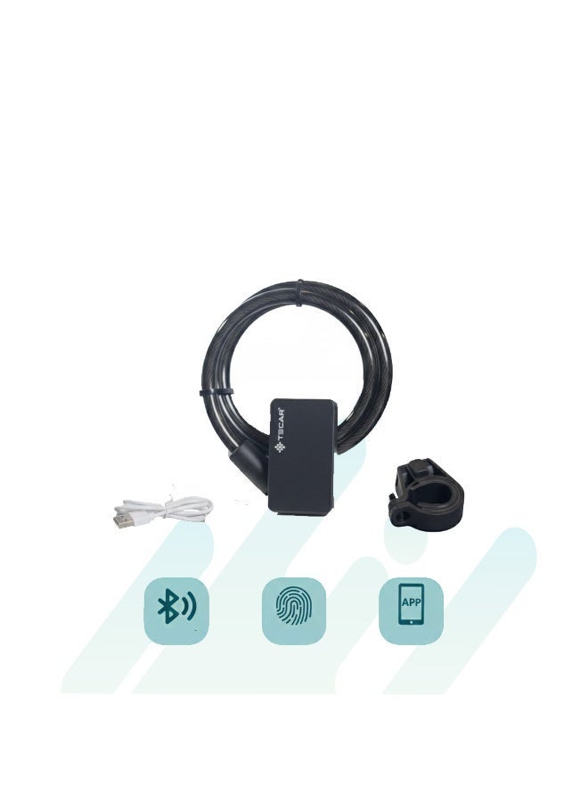 تيكار TS-L01 قفل سكوتر ذكي ببصمة الإصبع والبلوتوث من تيكار - Image 1