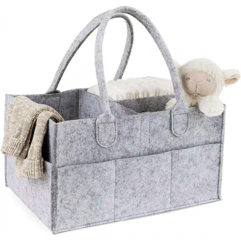 Baby Urine Storage Bag Felt Urine Storage Bag Portable Toy Storage Basket - Image 2