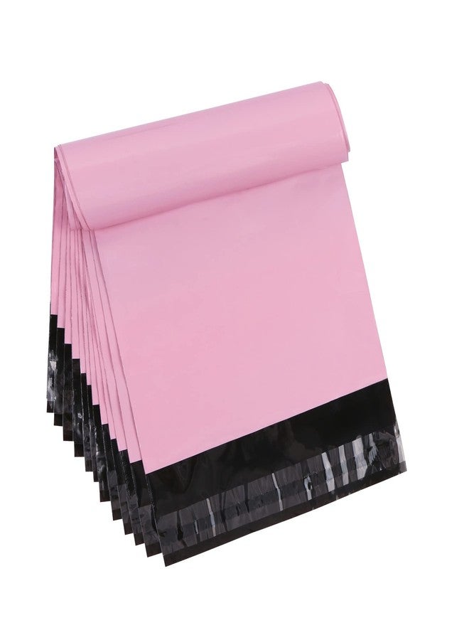 Teqooza 10 x 13.6 inch Pink Poly Mailer Envelopes Shipping Bags with Self Adhesive Strip, Waterproof and Tear-Proof Postal Bags for Packaging, Pack of 30 - Image 1