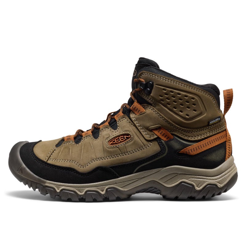 KEEN Men's Targhee 4 Mid Height Durable Comfortable Waterproof Hiking Boots, Sea Turtle/Roasted Pecan, 11.5 - Image 3