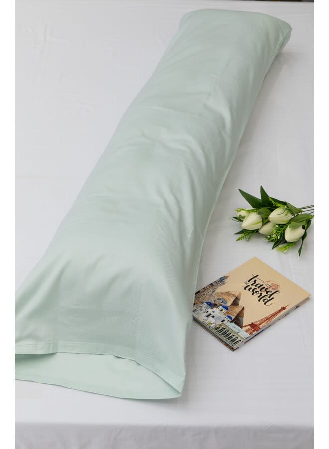 MEHALLA Long Pillowcase Set - Satin - Single - Pictachio