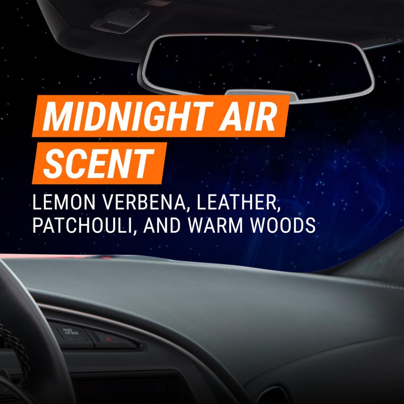 Armor All FRESH fx Smoke X Car Air Freshener, Stocking Stuffers, Midnight Air Scent (3.5 oz) - Image 2