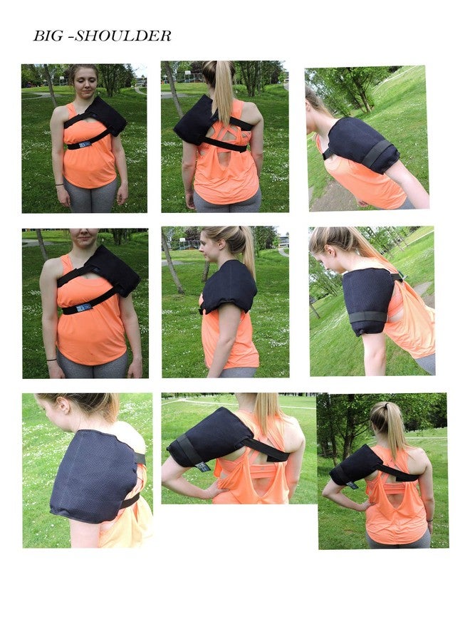 EASY ICE Large Size 14X10 Inch, Cold/Hot Therapy Pain Relief Pack With Belt. Good For For Knee,Back,Elbow,Shoulder And All Big Joints. - Image 5