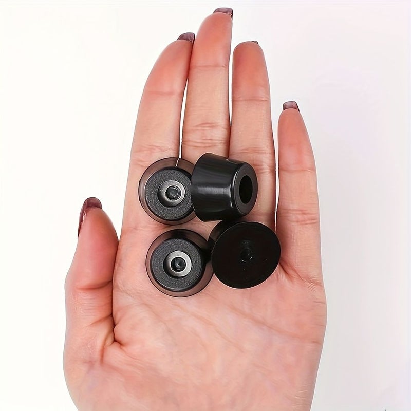 12pcs 0.98x0.75x0.59inch Air Compressor Vibration Isolation Rubber Feet - Image 3