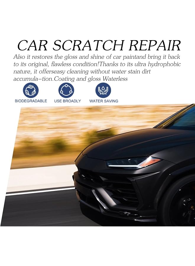 Excefore Nano Scratch Remover, Nano Spray For Cars, Fast Repair Scratches Repairing Polish Spray, Repair Of Fine Scratches And Polishing Spray, For Auto Detailing Glasscoat Car Polish (30Ml+120Ml) - Image 5