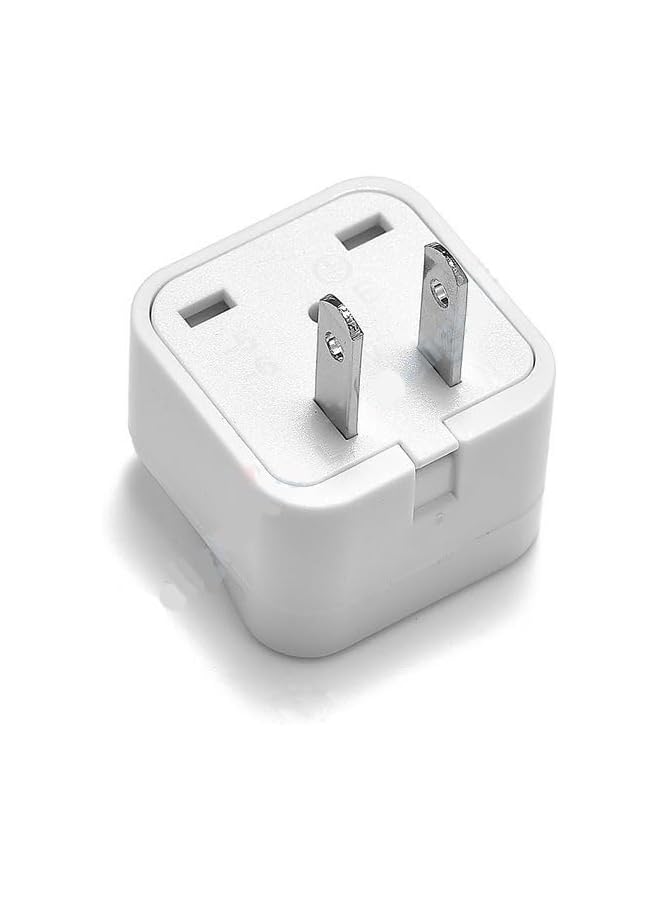 PROMASS Universal to US 2-Pin Plug Adapter [3 pcs]– Type A Socket Converter for USA, Canada, Japan, and More - Image 3