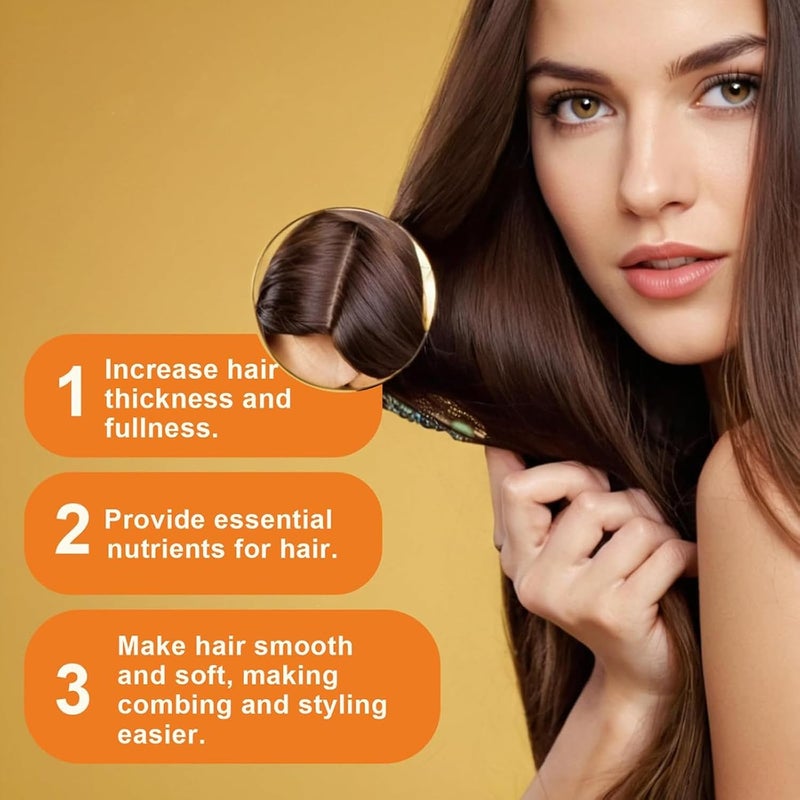 Widely used design Turmeric & Collagen Shampoo, Natural Ginger Scalp Care Anti-Dandruff Shampoo, Moisturizing Thickening Hair Wash for All Hair Types, Deep Cleanse, Volumize and Strengthen 200ml User tested optimized build - Image 5