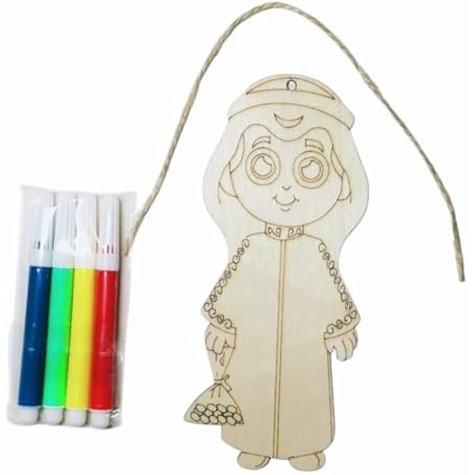 FAM 12PCS RAMADAN BOY GIRL PAINTING SET FOR KIDS - EID GIFTS ACTIVITY FOR KIDS - RAMADAN EID PAINTING ACTIVITIES - Image 5
