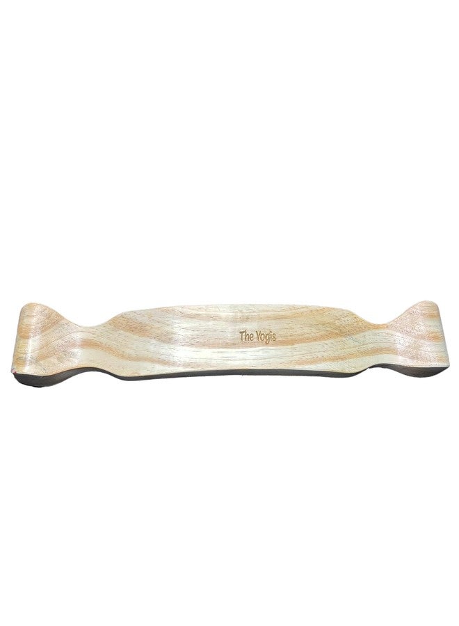 The Yogis Premium Pine Wooden Yoga Curvature Plank - Image 3