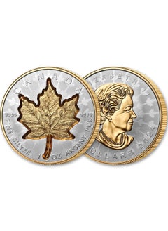 ABConcept Canada Maple Leaf Super Incuse Silver 1 oz  - Image 3