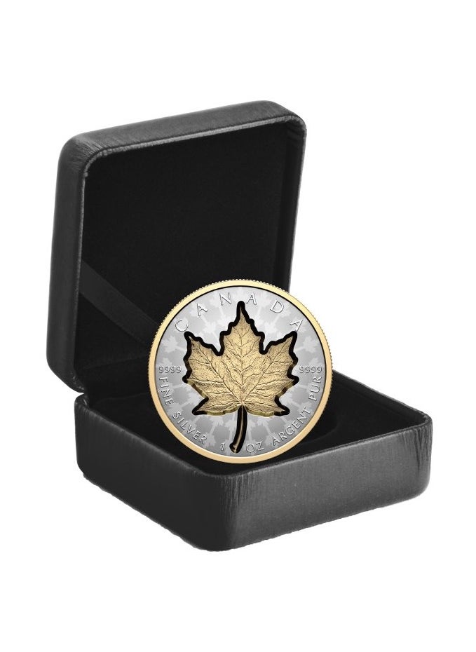 ABConcept Canada Maple Leaf Super Incuse Silver 1 oz  - Image 4
