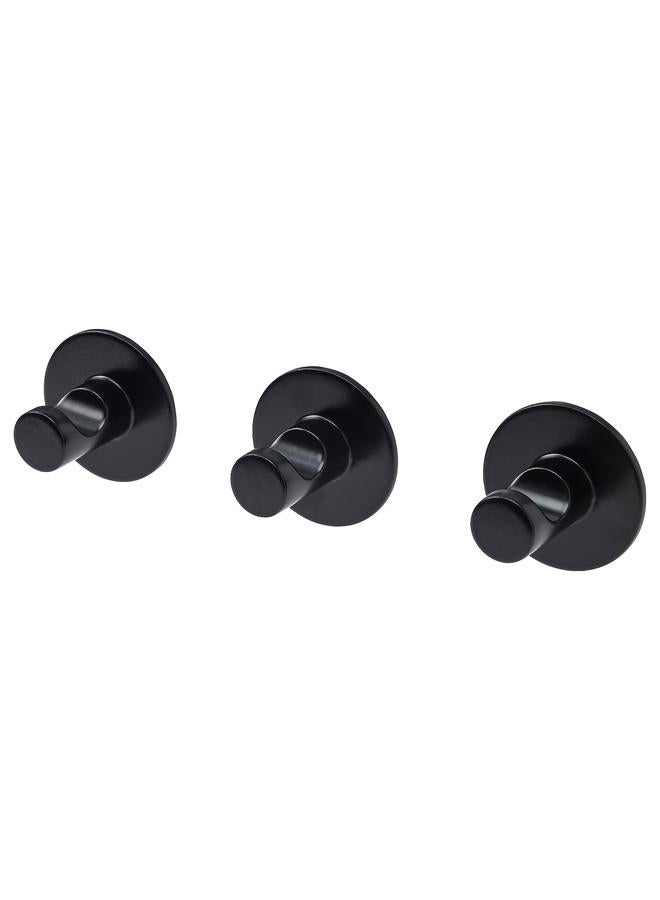 erorex Hook, self-adhesive, black - Image 1