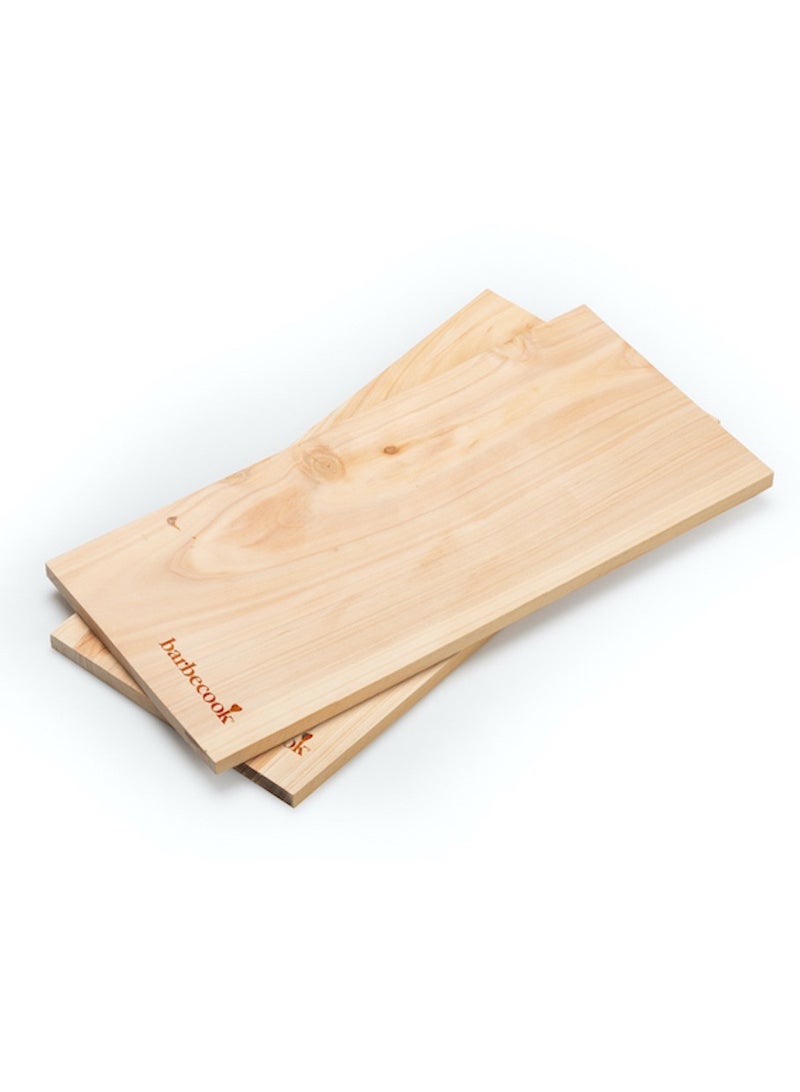 barbecook Set Of 2 Smoke Planks Out Of Alder - Image 1