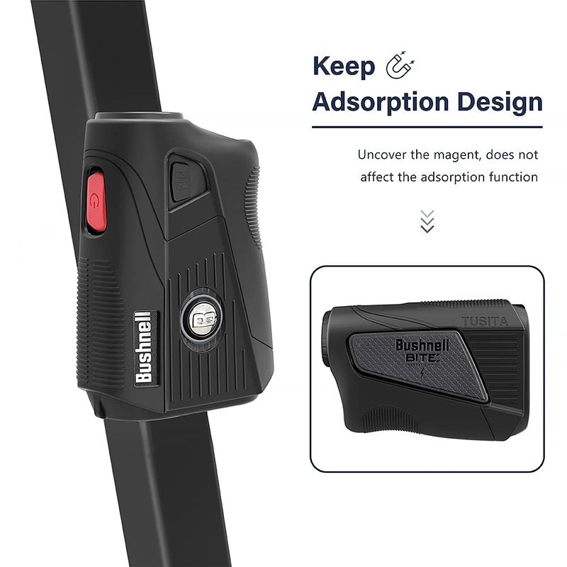 TUSITA Silicone Case Compatible with Bushnell Tour V5 Slope Shift Laser Golf Rangefinder - Black - Image 4