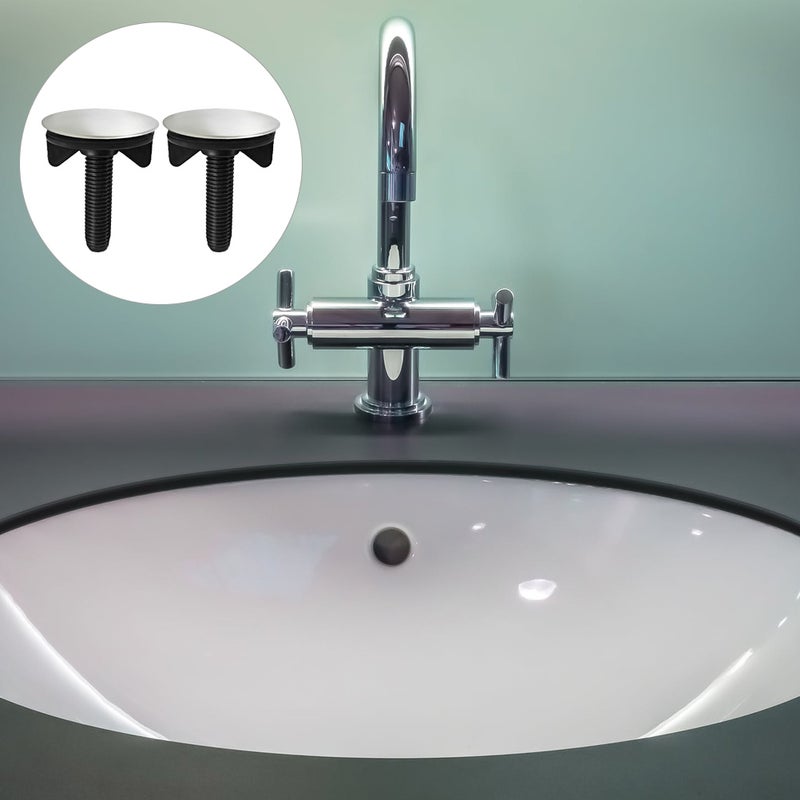 4 Pcs Kitchen Hole Cover Stainless Steel Sink Hole Cover Sink - Image 4