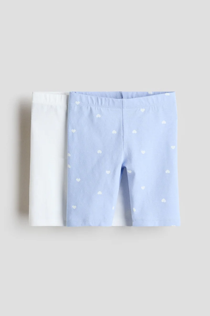 H&M 2-pack cotton cycling shorts