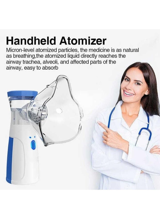 Portable Mesh Nebulizer - Handheld & Lightweight - Practical Respiratory Device for Travel & Daily Use for All Ages - Image 5