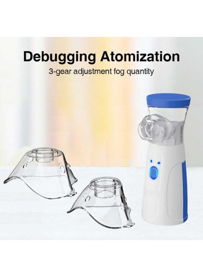 Portable Mesh Nebulizer - Handheld & Lightweight - Practical Respiratory Device for Travel & Daily Use for All Ages - Image 4