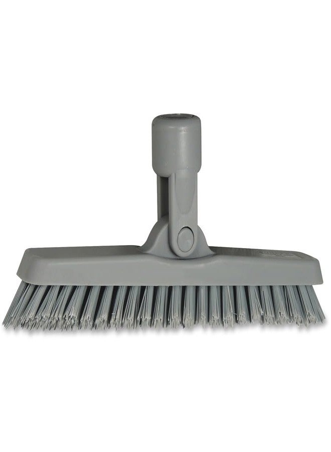 Unger CB20G SmartColor Swivel Corner Brush, 8 2/3-Inch, Gray Handle - Image 3