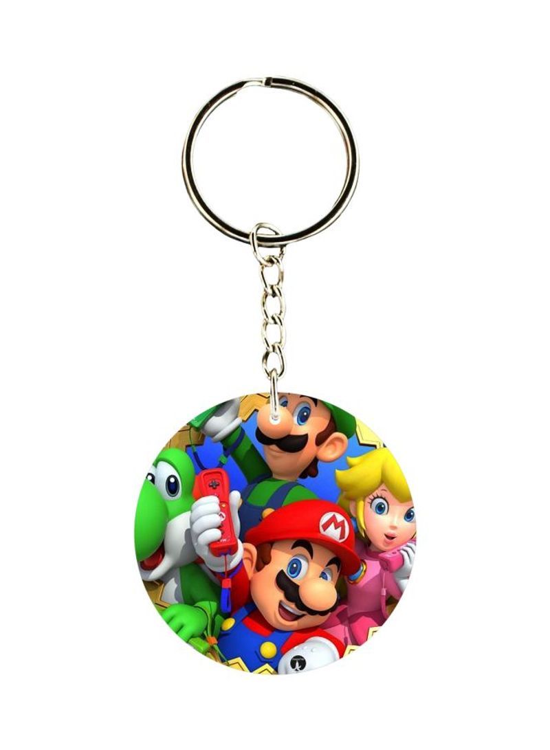 RKN Cartoon Character Printed Keychain