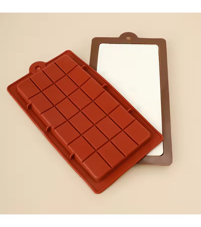 Coffee Brown Silicone Mold For Chocolate Making Sturdy Non Stick Easy Release - Image 4
