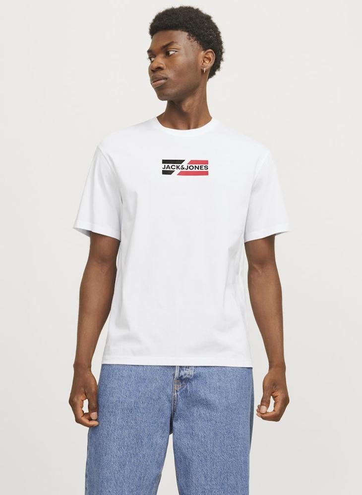 JACK & JONES Logo Crew Neck T-Shirt  - Image 1