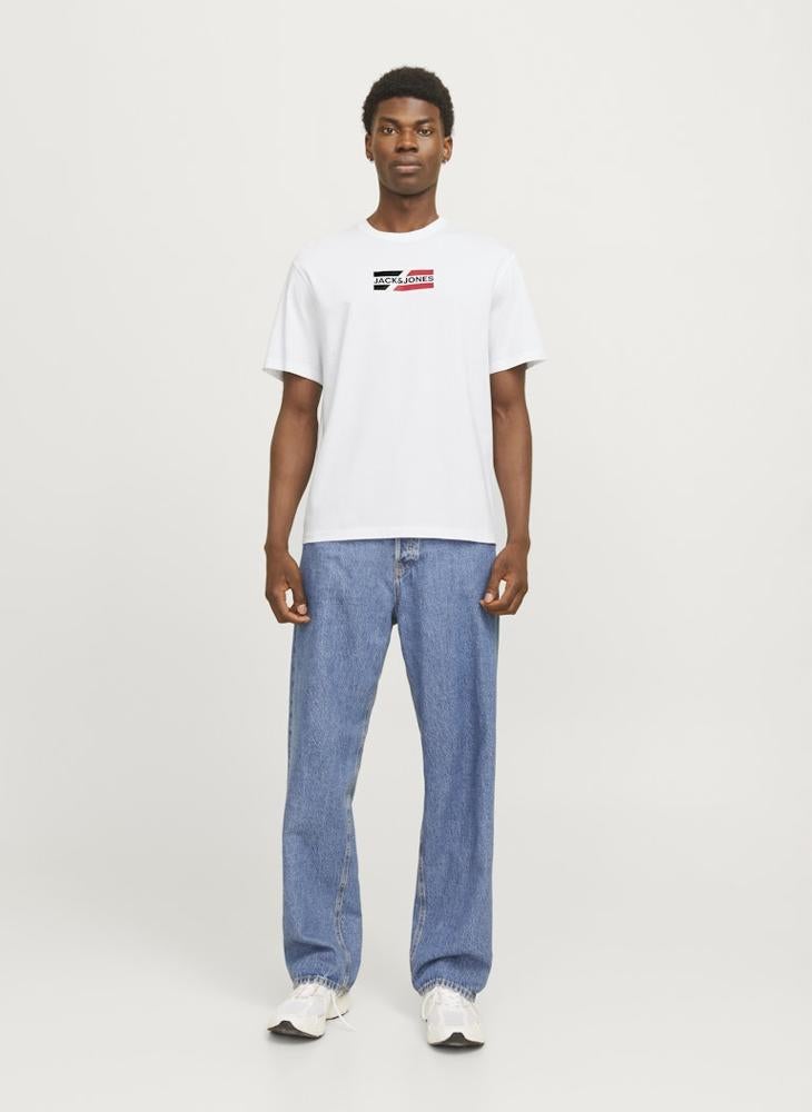 JACK & JONES Logo Crew Neck T-Shirt  - Image 4