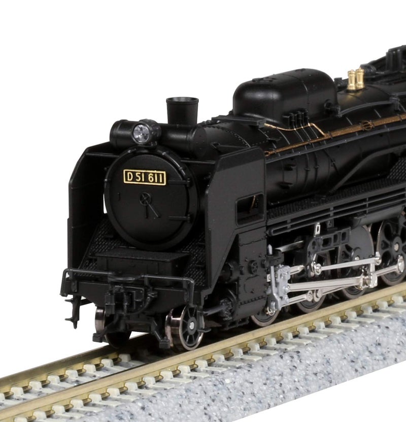 KATO N Gauge D51 Standard Form 2016-9 Model Railroad steam Locomotive - Image 2