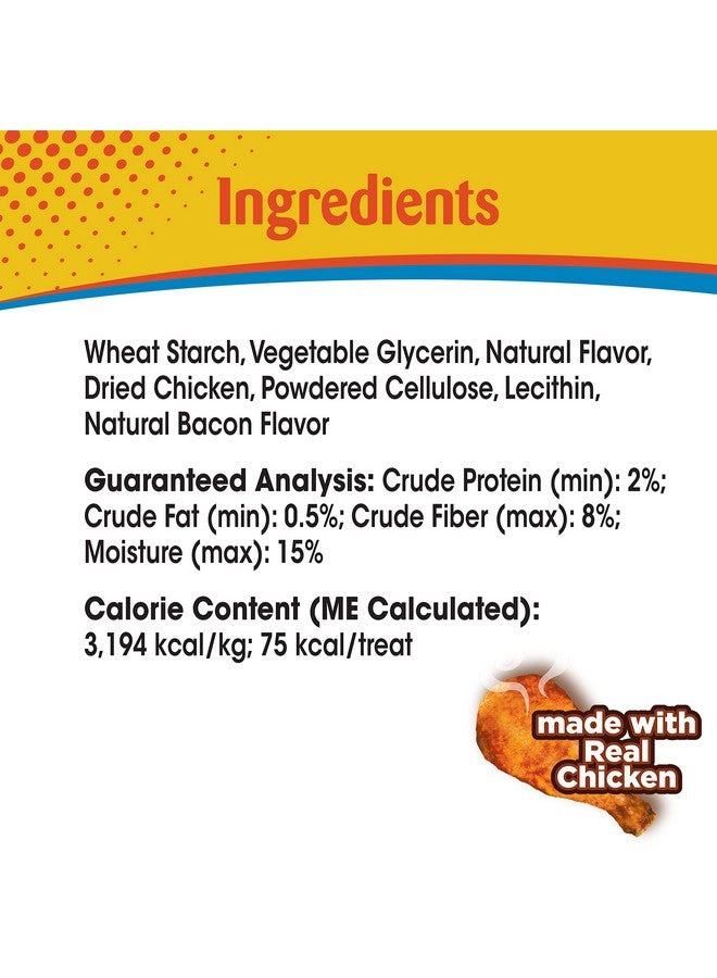 Nylabone Nubz Natural Edible Chew Treats For Dogs, Made In Usa, Chicken Flavor, Small  Up To 25 Lbs. (32 Count) - Image 4