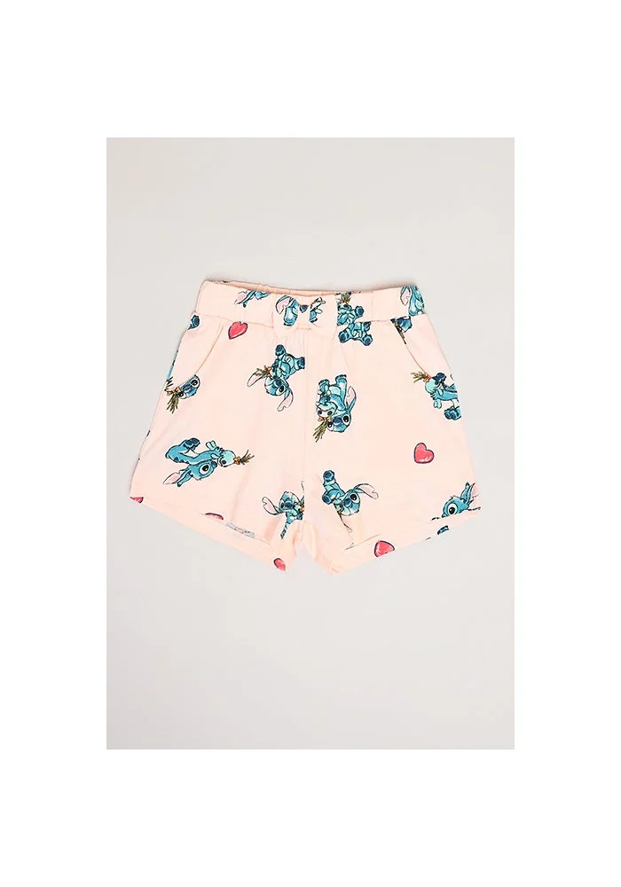 أر أند بي 2 Pack Stitch Print Shorts with Drawstring Waist