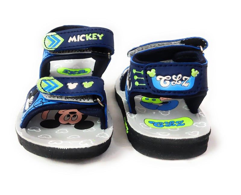 Coolz Kids Unisex Casual Fashion Sandals MK-1 for 2-5 Years (Navy Blue, 4_years) - Image 5