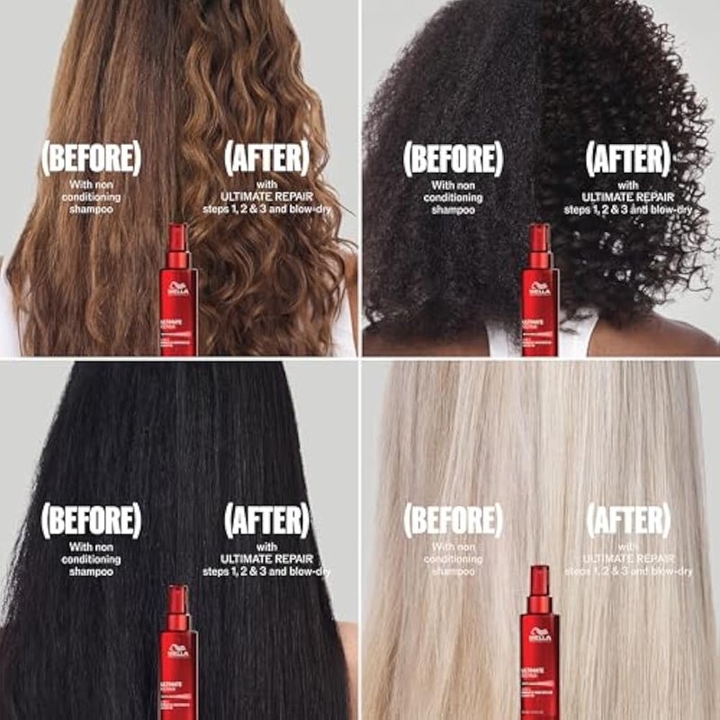 Wella Professionals Ultimate Repair Miracle Hair Rescue Spray for All Types of Hair Damage 30ml - Image 3