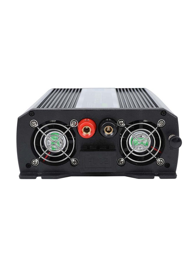 دي بي تي، محول كهرباء السيارة، محول للطاقة 12 فولت، اسود، قدرة 800 واط - Image 3