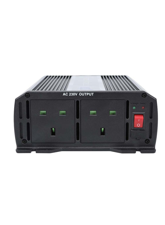 دي بي تي، محول كهرباء السيارة، محول للطاقة 12 فولت، اسود، قدرة 800 واط - Image 4