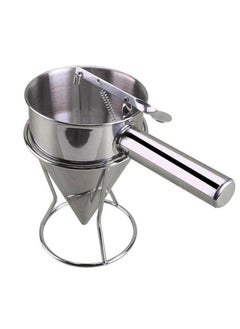 stainless Steel Batter Dispenser Funnel Donut Cupcake Pancake Waffle