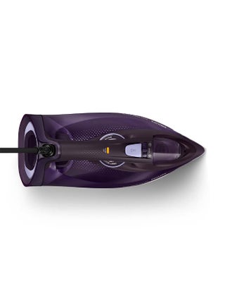 Philips 7000 Series HV Steam Iron - 2800 W, Dark Purple, 250 g Steam Boost, Safety Auto-off, Dark Purple - DST7051/36 300 ml 2800 W DST7051/36 Dark Purpe - view 2