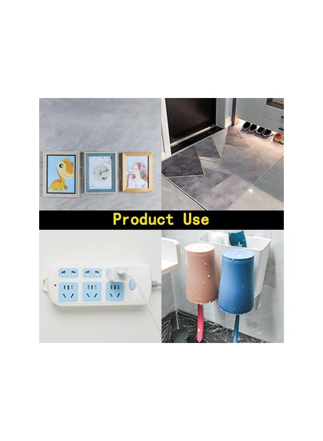 PROMASS promass Clear Heavy Duty Waterproof Double Sided Tape - 100 Pcs Pre-Cut Squares - Strong Adhesive Mounting Tape for Indoor and Outdoor Use - Removable, Multipurpose Tape  - Image 3