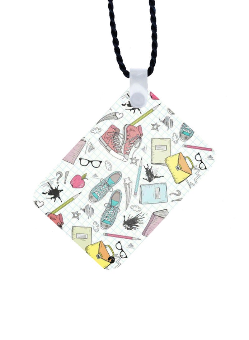 RKN Random Stuff Printed Car Mirror Pendant - Image 1