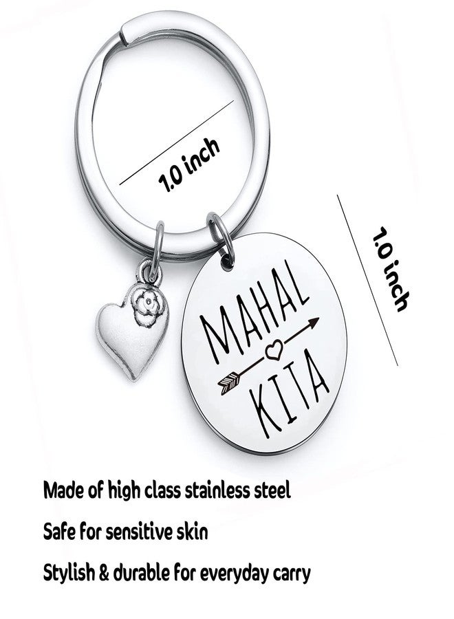 NOTHERS RSZOTW Mahal Kita Keychain - Valentine's Day & Filipino Gift for Husband, Wife, Girlfriend, Boyfriend Filipino Keychain Philippines Gift - Image 2