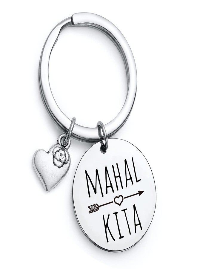 NOTHERS RSZOTW Mahal Kita Keychain - Valentine's Day & Filipino Gift for Husband, Wife, Girlfriend, Boyfriend Filipino Keychain Philippines Gift - Image 1